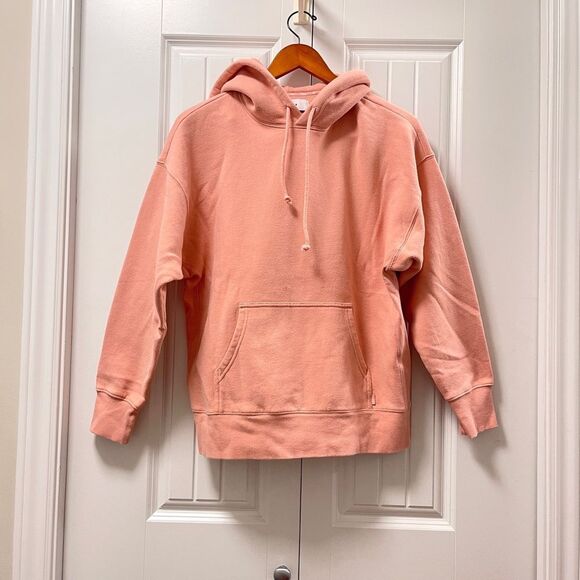 NWOT TNA Aritzia Cozy SweatFleece Boyfriend Hoodie Pink - Picture 1 of 10